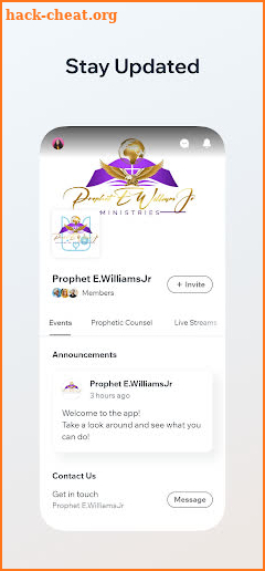 Prophet E.WilliamsJr screenshot