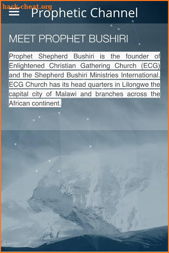 Prophetic Channel screenshot