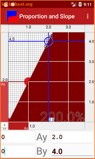 Proportion and Slope screenshot