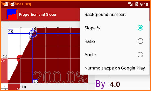 Proportion and Slope screenshot