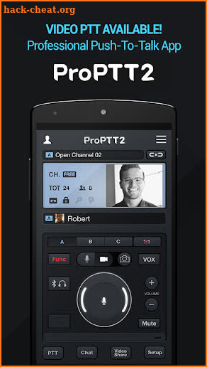 ProPTT2 Video Push-To-Talk screenshot