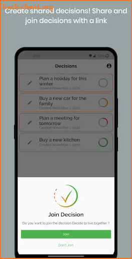 Pros-Cons - Decision Maker screenshot