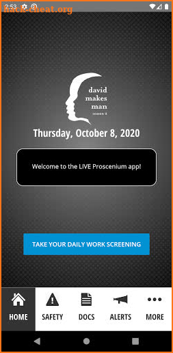 Proscenium Workforce Management screenshot
