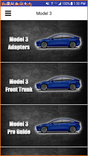ProSetup for Tesla Model 3 screenshot