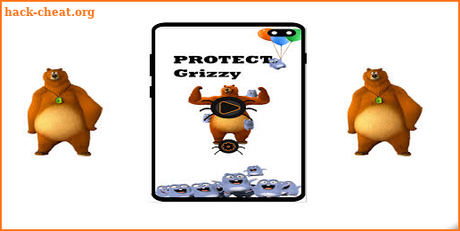 Protect Grizzy from the lemmings screenshot
