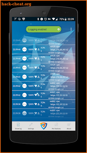 Protect Net: safe firewall for android no root screenshot