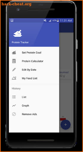 Protein Tracker screenshot
