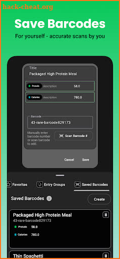 Protein Tracker - DailyProtein screenshot