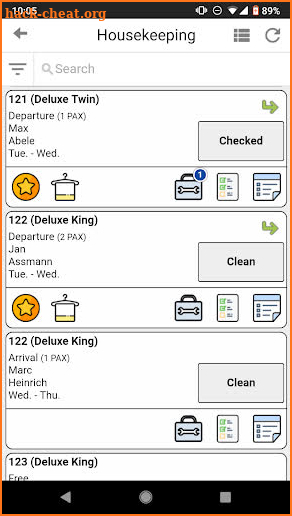 protel Air Housekeeping screenshot