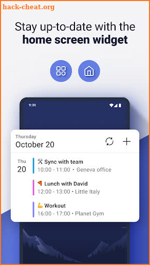 Proton Calendar: Daily Planner screenshot