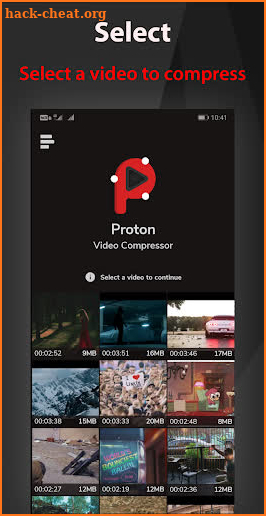 Proton: Video Compressor | Resize Video screenshot
