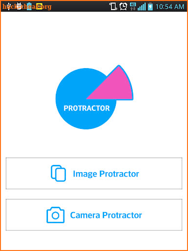 Protractor screenshot