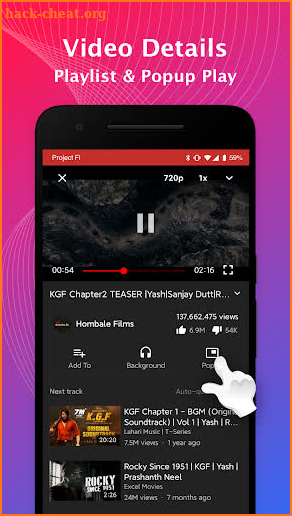 ProTuber Player - Floating Video Player screenshot