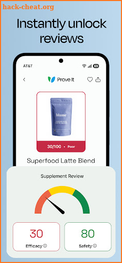 Prove It - Supplement Reviews screenshot