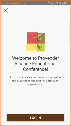 Provender Conference screenshot