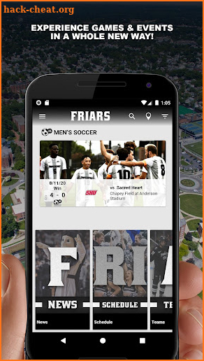 Providence Friars Gameday screenshot