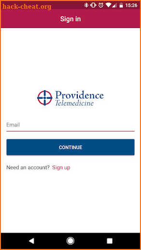 Providence Telemedicine screenshot
