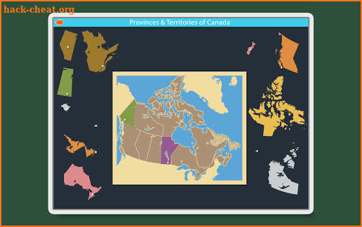 Provinces of Canada - Montessori Geography screenshot