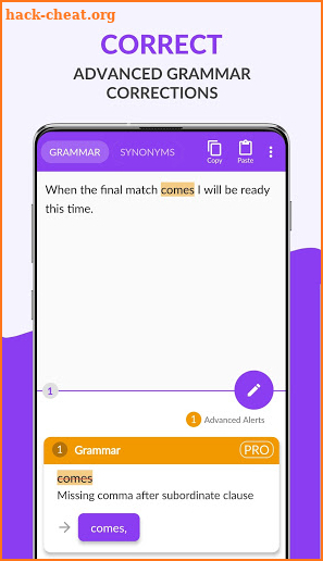 ProWriting: Grammar & Style Checker + Translator screenshot