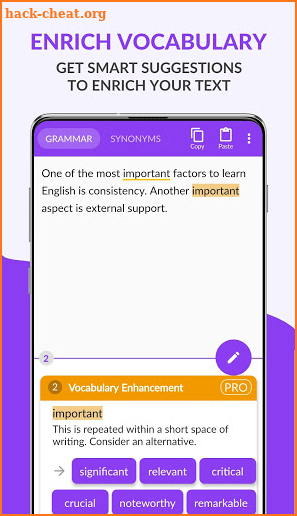 ProWriting: Grammar & Style Checker + Translator screenshot
