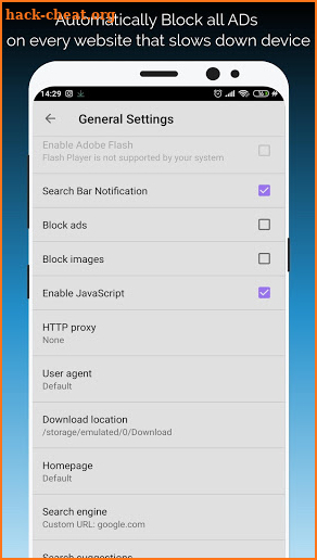 Proxy Browser - Adblock Secured Private Tor Proxy screenshot