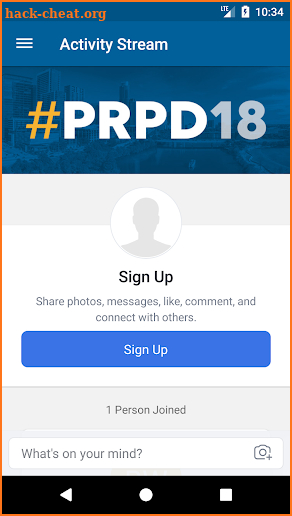 PRPD 2018 screenshot