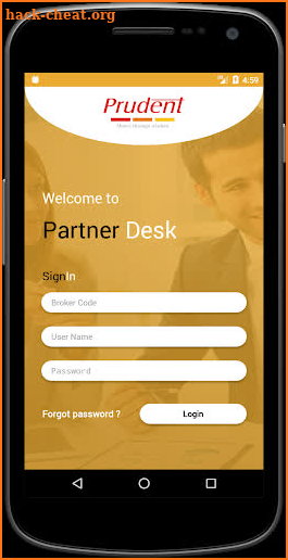 Prudent Partner Desk screenshot