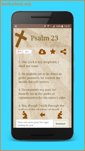 Psalms screenshot