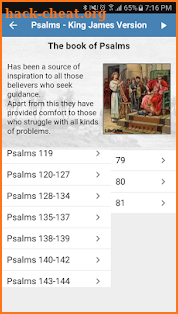 Psalms - King James Version (Audio) screenshot