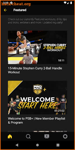 PSB+ Basketball Training screenshot