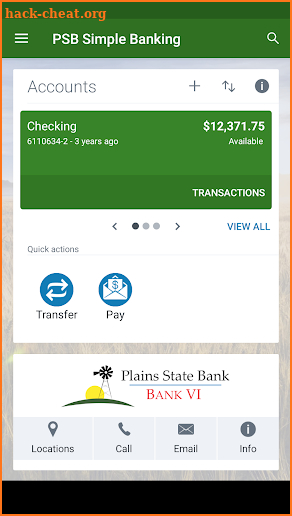 PSB Simple Banking screenshot
