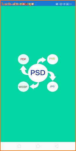 PSD(Photoshop) Converter(PSD to PNG,WEBP,JPG,PDF) screenshot