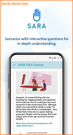 PSEA SARA screenshot