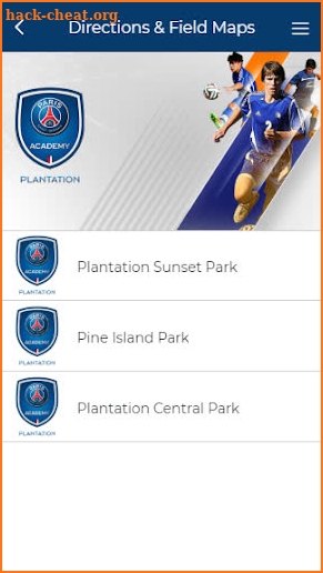 PSG Academy Plantation screenshot