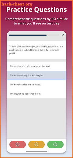 PSI Insurance Test Prep screenshot