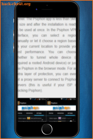 Psiphon VPN FREE Advice screenshot