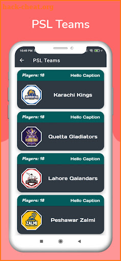 PSL 2022 Schedule - Pakistan Super League Schedule screenshot