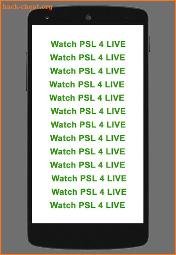 PSL 4 LIVE Streaming screenshot