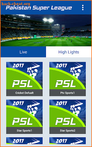 PSL Cricket Matches screenshot