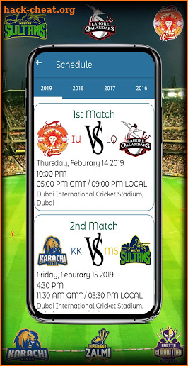 PSL Live Match - Live Cricket Score & Squad screenshot