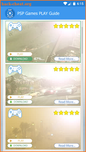 PSP Games Emulator Guide screenshot