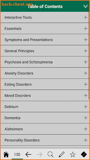 Psychiatry pocket screenshot
