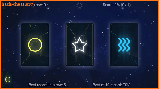 Psychic Card Game screenshot