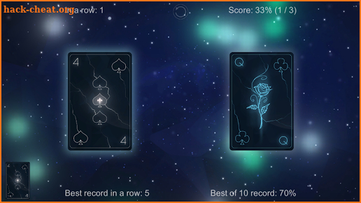 Psychic Card Game screenshot