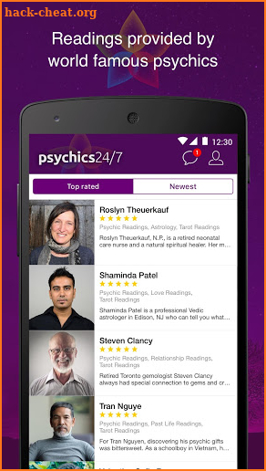 Psychics 24/7 screenshot