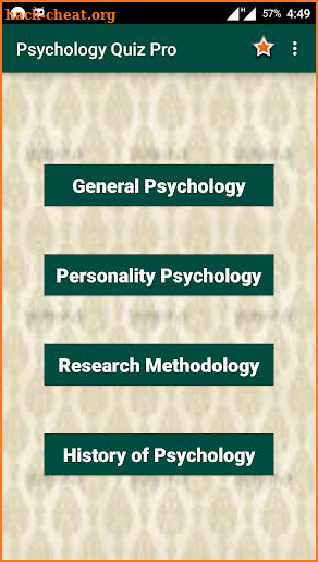Psychology Quiz Pro screenshot