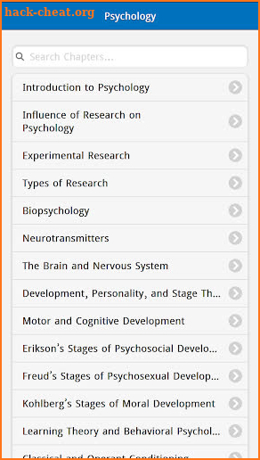 Psychology Study screenshot
