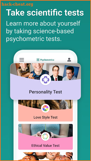 Psychometrica Test Personality screenshot