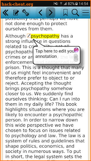 Psychopathy and Law Prac Guide screenshot