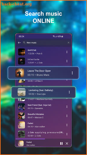 PT Music Player screenshot